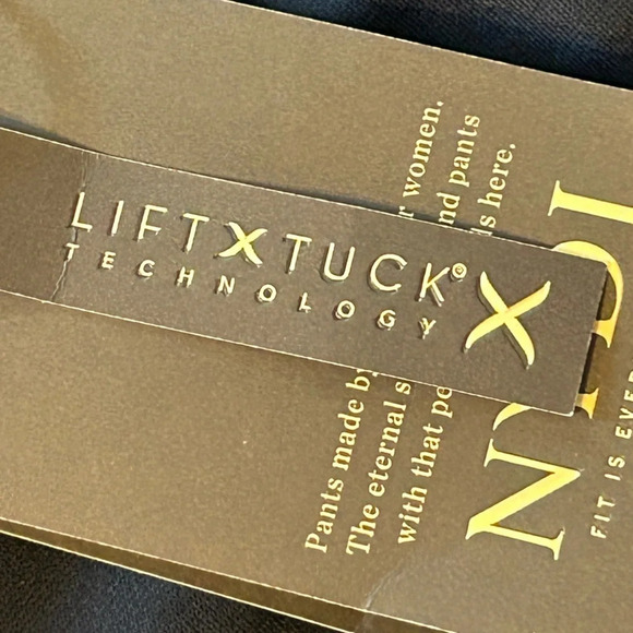 NWT NYDJ Not Your Daughters Jeans Size 14 Navy Basic Legging Pants - Picture 4 of 9